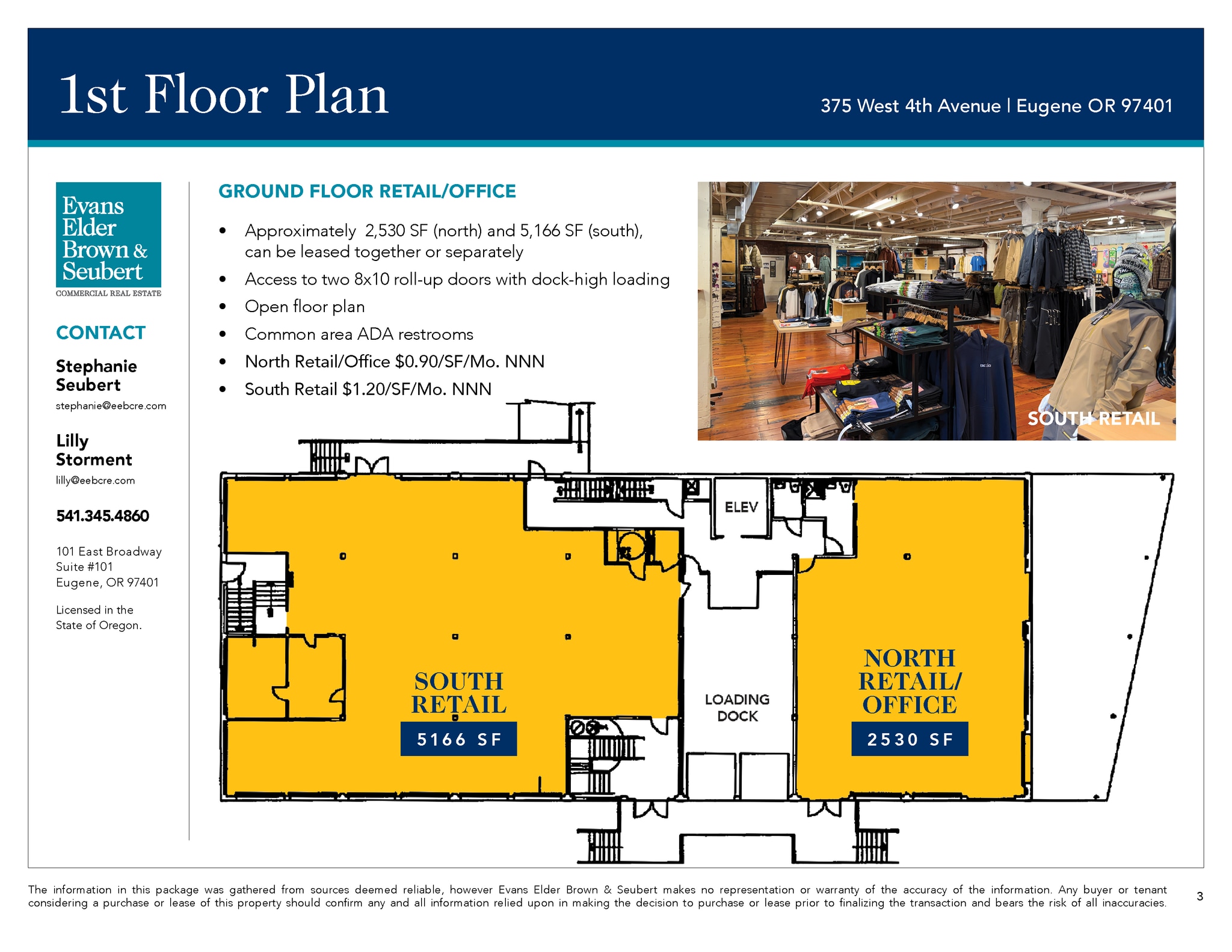 375 W 4th Ave, Eugene, OR for lease Interior Photo- Image 1 of 1