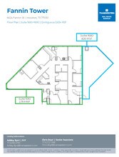 6624 Fannin St, Houston, TX à louer Plan d’étage- Image 1 de 1