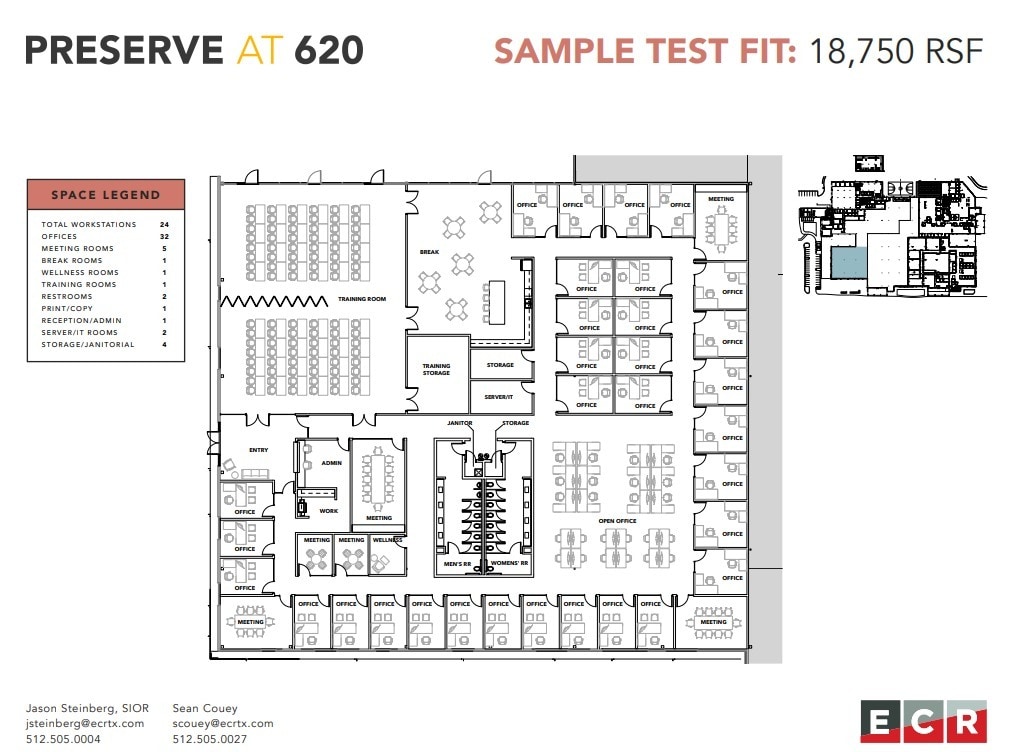 8201 N FM 620, Austin, TX for lease Floor Plan- Image 1 of 2