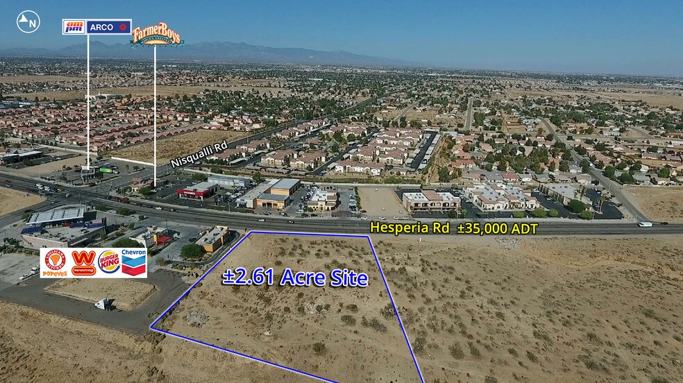 0 Hesperia Rd, Victorville, CA à louer - Aérien - Image 2 de 7