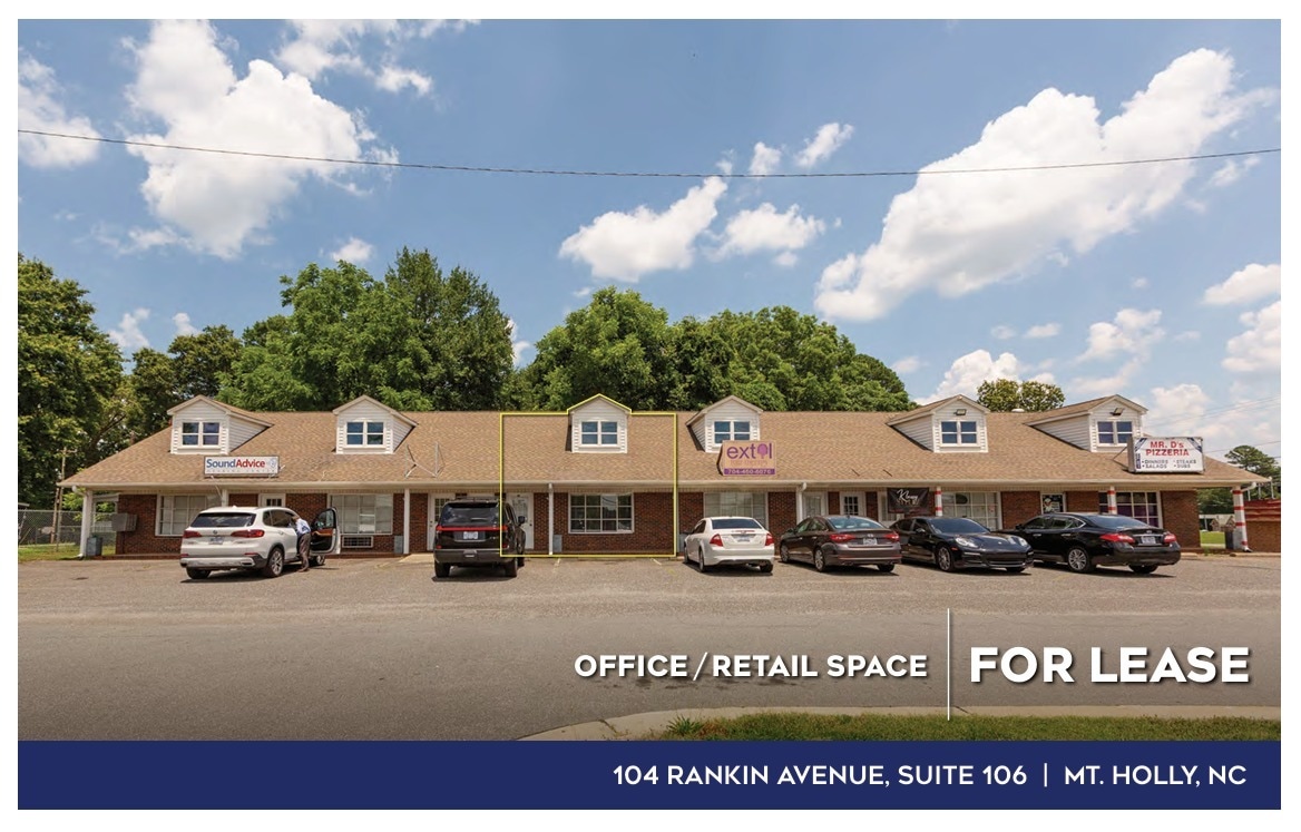 101-111 Rankin Ave, Mount Holly, NC for lease Building Photo- Image 1 of 12