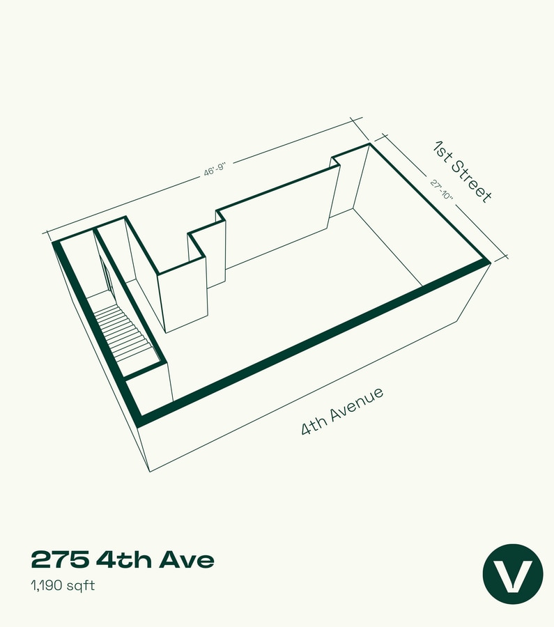 251 1st St, Brooklyn, NY 11215 - Unité 275 4th Ave -  - Plan d’étage - Image 2 of 7