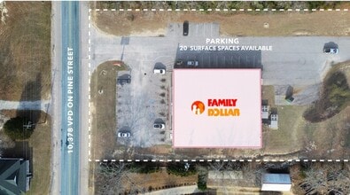 435 Pine St, Pelion, SC - AERIAL  map view