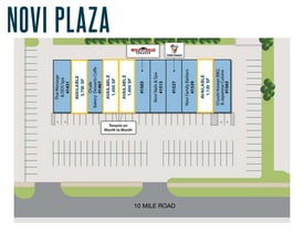 41431-41583 W 10 Mile Rd, Novi, MI for lease Floor Plan- Image 1 of 1