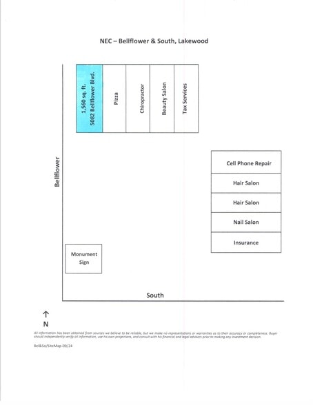 5802-5818 Bellflower Blvd, Lakewood, CA for lease - Building Photo - Image 2 of 3