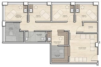2021 K St NW, Washington, DC for lease Floor Plan- Image 1 of 1
