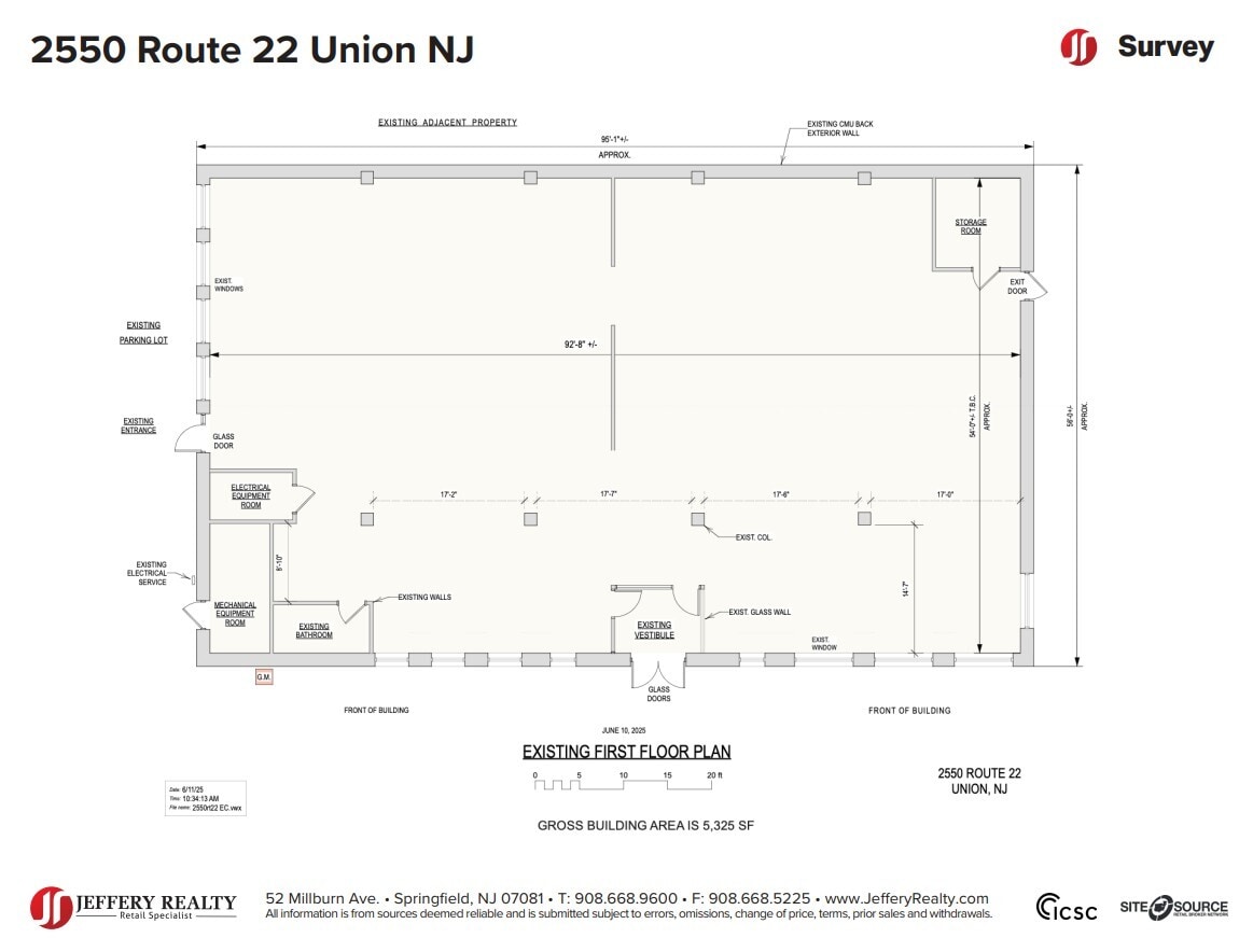 2550 US Highway 22 E, Union Township, NJ for lease Floor Plan- Image 1 of 1