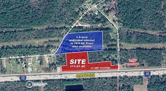 More details for I-10 & Jerry Raymond Rd, Wallisville, TX - Land for Sale
