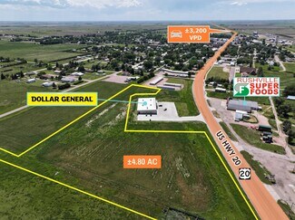 Plus de détails pour 3405 US Hwy 20, Rushville, NE - Terrain à vendre