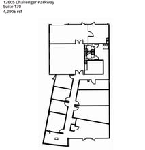 12661 Challenger Pky, Orlando, FL for lease Floor Plan- Image 1 of 1