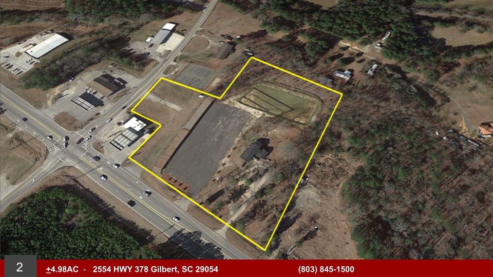 2554 Highway 378, Gilbert, SC à vendre - Photo du bâtiment - Image 2 de 5