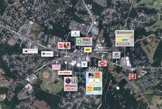 Neal Hawkins Union Rd, Gastonia, NC - AERIAL  map view