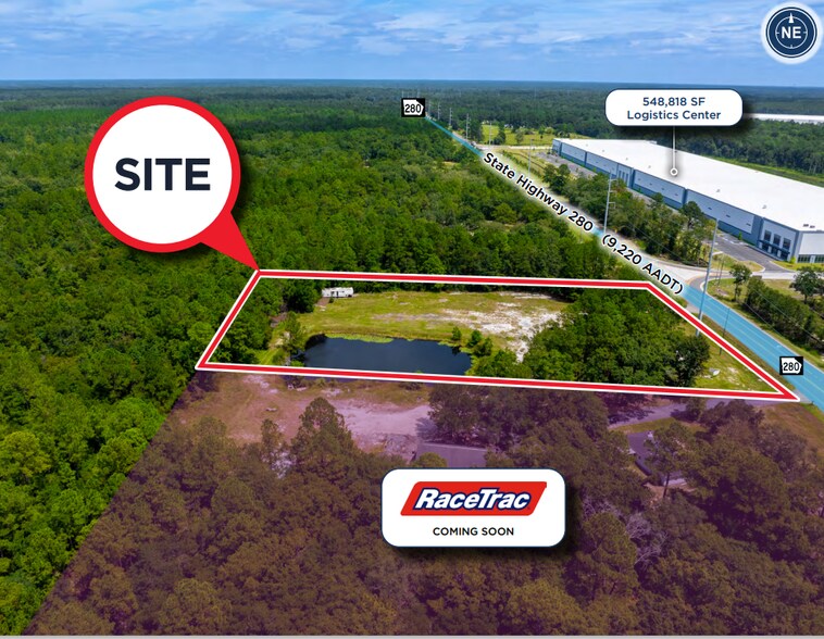 60 Interstate Centre Blvd, Ellabell, GA for lease - Aerial - Image 1 of 4