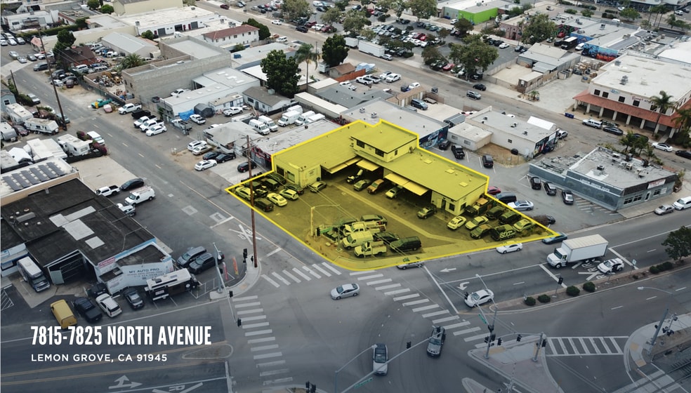 7815-7825 North ave, Lemon Grove, CA à louer - Photo du bâtiment - Image 2 de 5