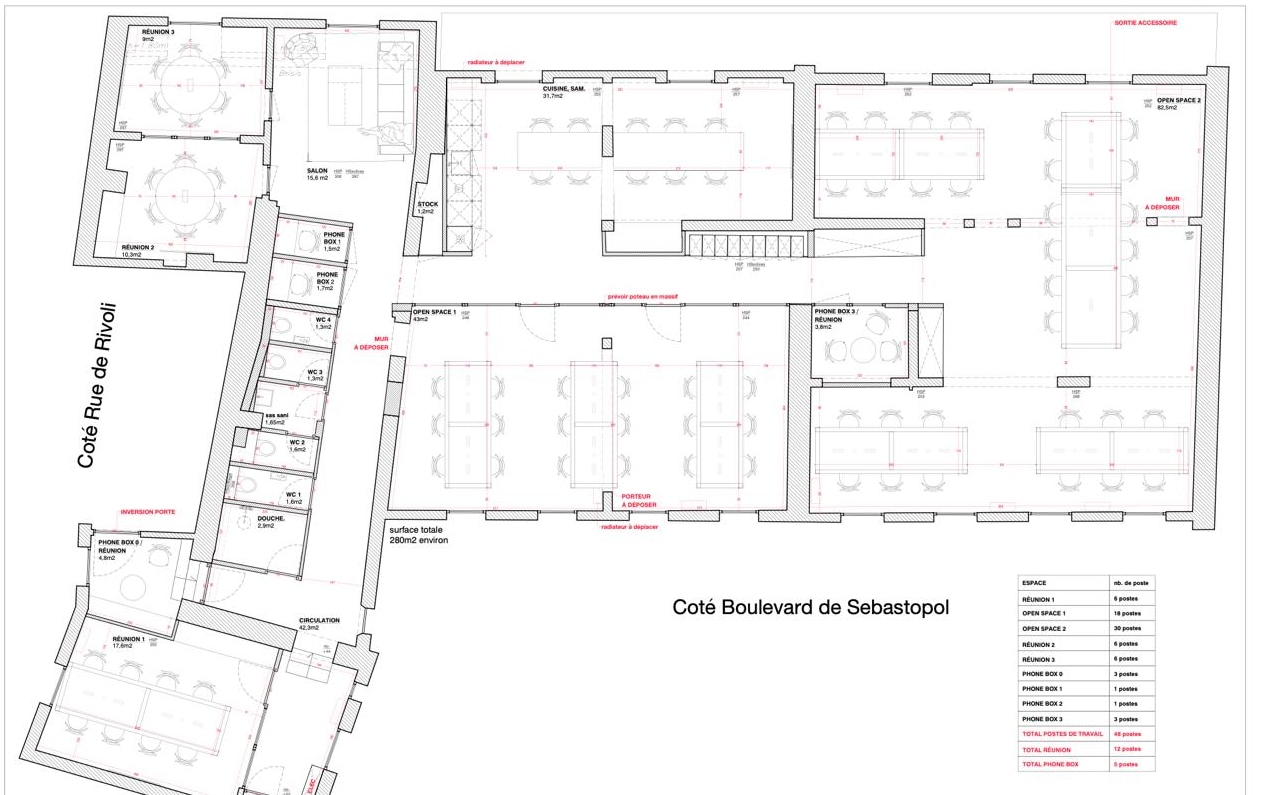 9-11 Boulevard De Sébastopol, Paris à louer Photo intérieure- Image 1 de 12