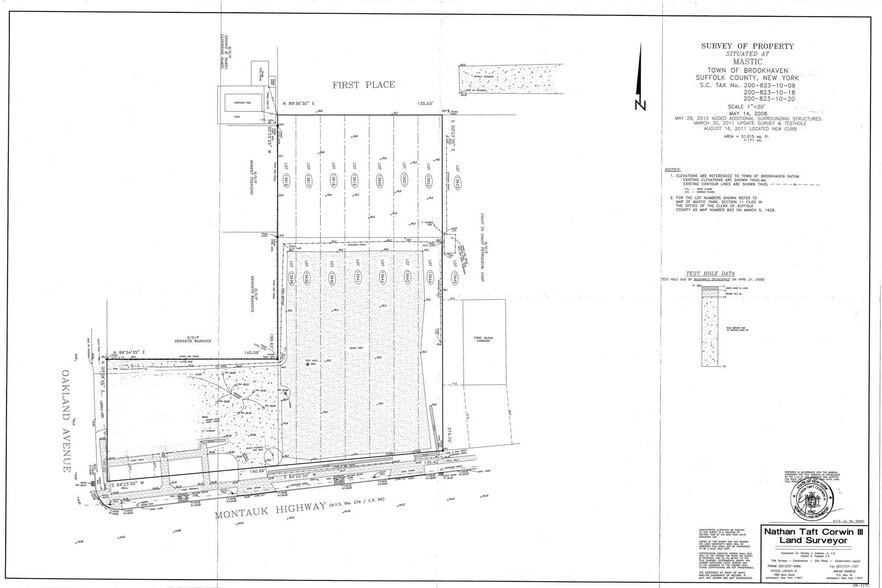 1443 Montauk Hwy, Mastic, NY for sale - Site Plan - Image 2 of 2