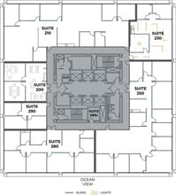 620 Newport Center Dr, Newport Beach, CA à louer Plan d’étage- Image 1 de 1