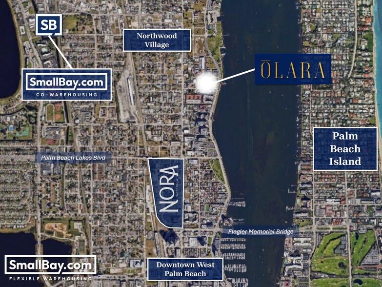 1100 25th St, West Palm Beach, FL à louer - Aérien - Image 2 de 18