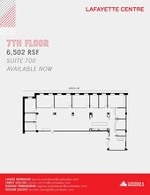 1120 20th St NW, Washington, DC à louer Plan d’étage- Image 1 de 1