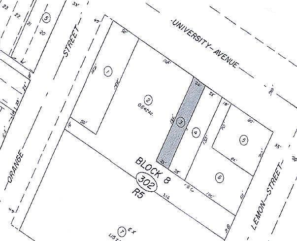 3544 University Ave, Riverside, CA à louer - Plan cadastral - Image 3 de 3