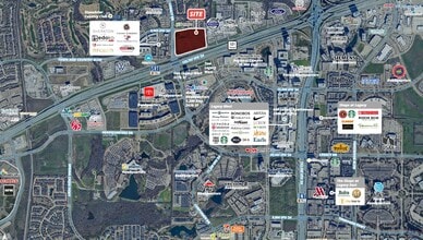 SH 121 & Legacy Drive, Frisco, TX - Aerial  map view - Image1