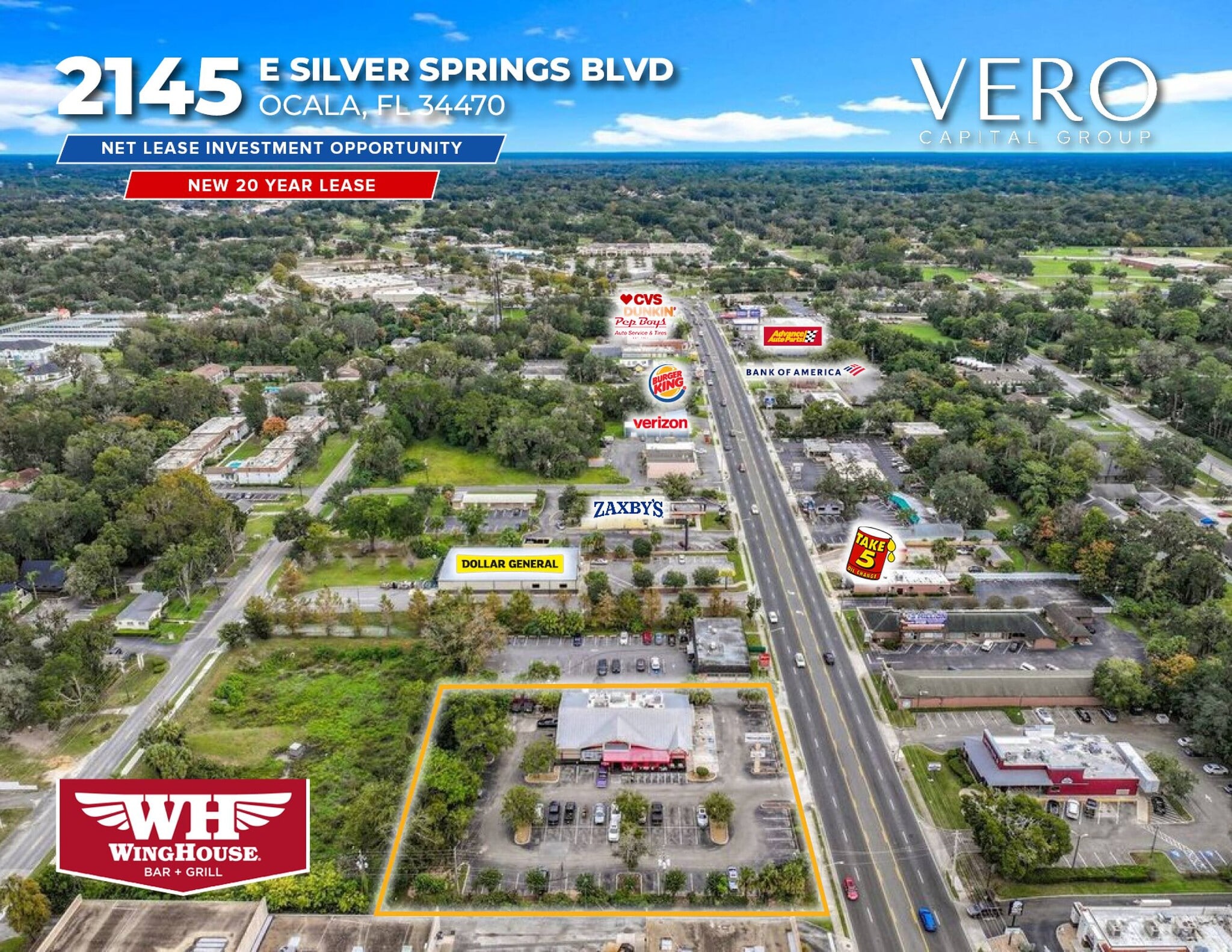 2145 E Silver Springs Blvd, Ocala, FL à vendre Photo principale- Image 1 de 5