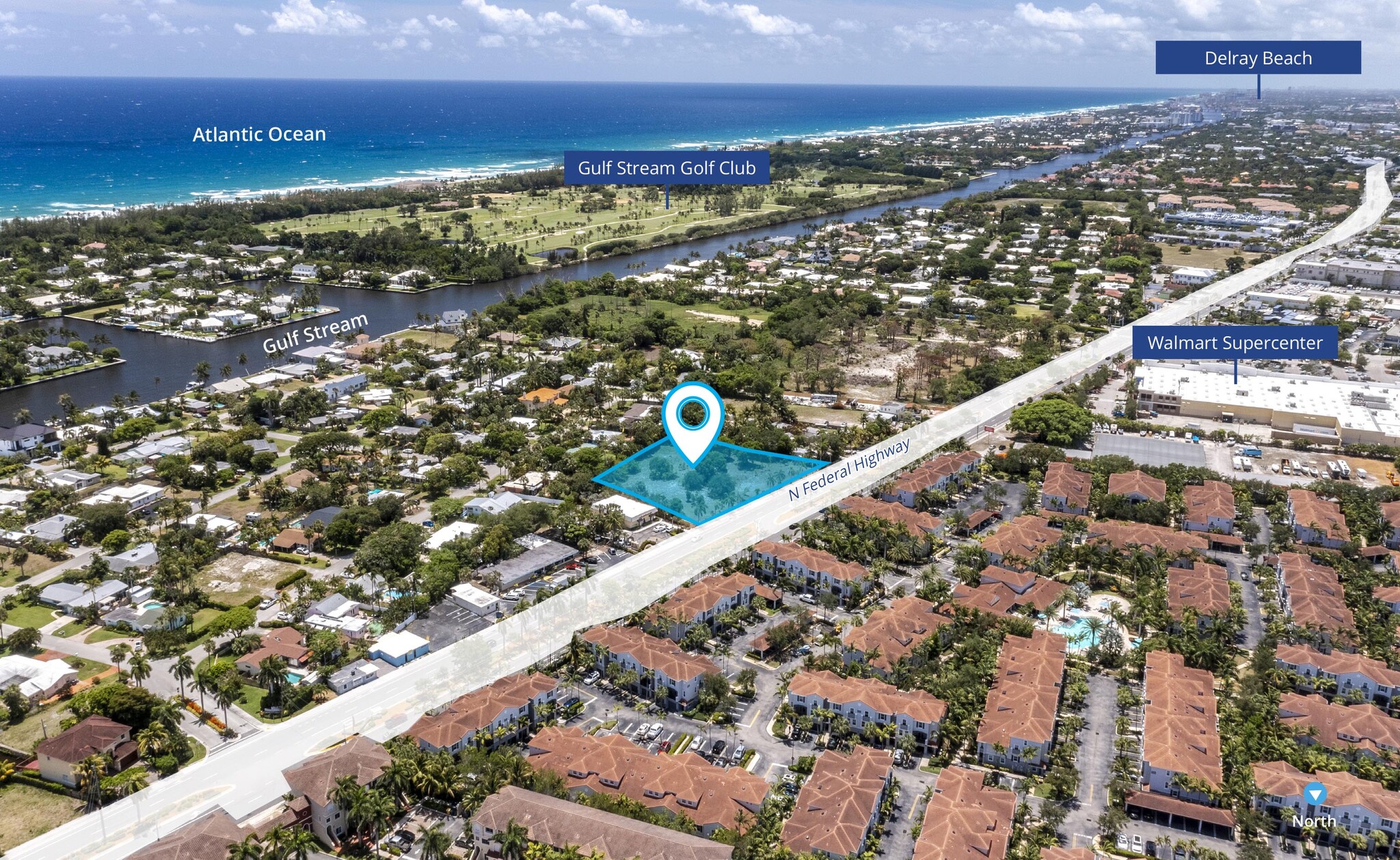 3047 N Federal Hwy, Delray Beach, FL for sale Aerial- Image 1 of 1