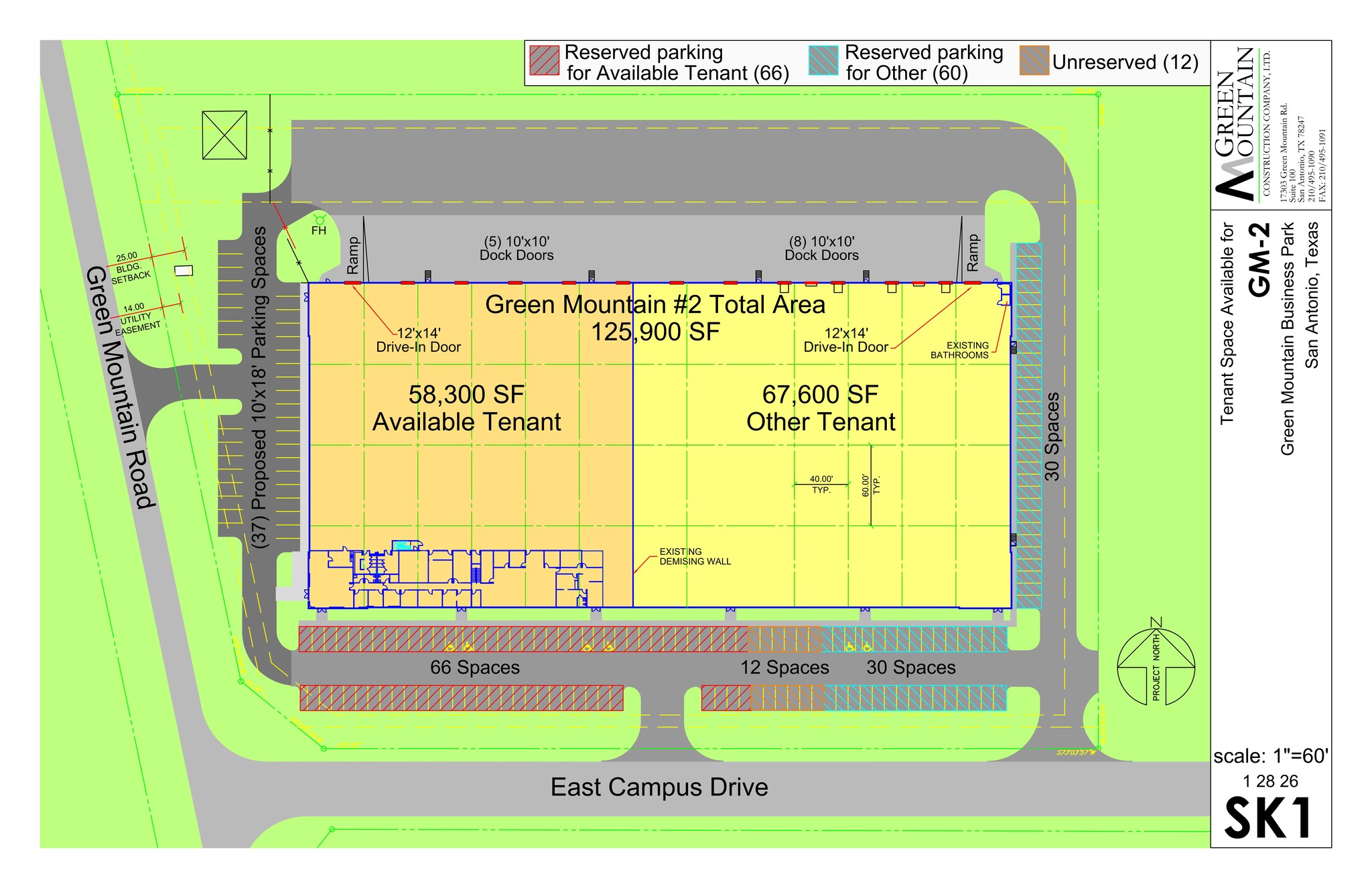 17280 Green Mountain Rd, San Antonio, TX à louer Plan de site- Image 1 de 7