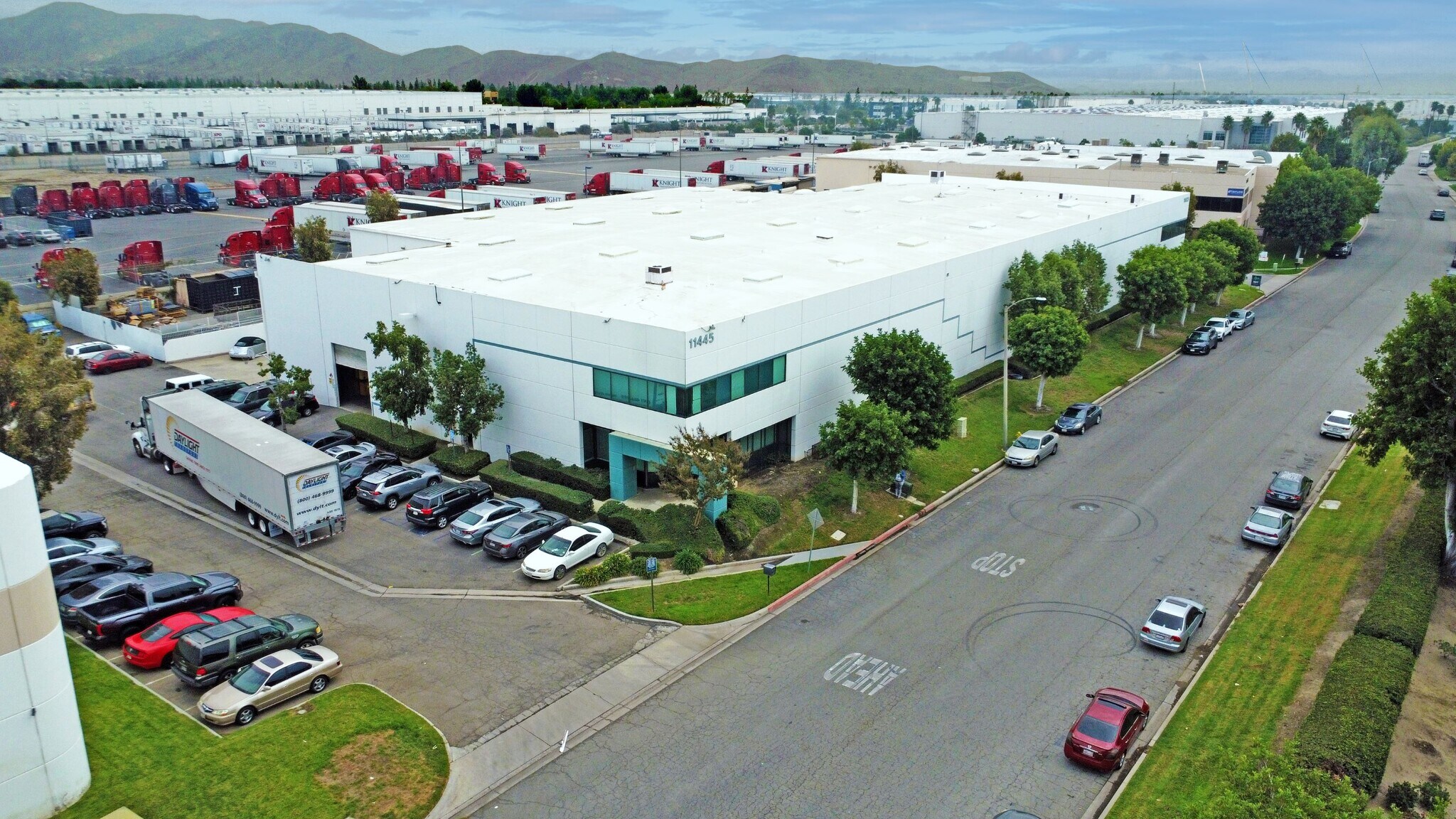 11445-11473 Pacific Ave, Fontana, CA for lease Aerial- Image 1 of 3