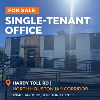 Plus de détails pour 12040 E Hardy Rd, Houston, TX - Bureau à vendre