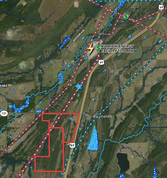 1302 Reynolds rd, Kiowa, OK à vendre - Aérien - Image 2 de 5