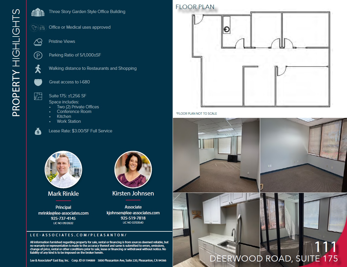 111 Deerwood Rd, San Ramon, CA for lease Interior Photo- Image 1 of 1