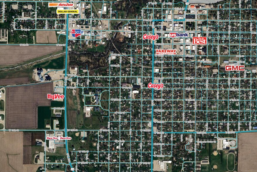 911 S K Ave, Vinton, IA for sale - Aerial - Image 3 of 3