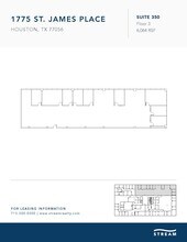 1775 St James Pl, Houston, TX for lease Floor Plan- Image 1 of 1