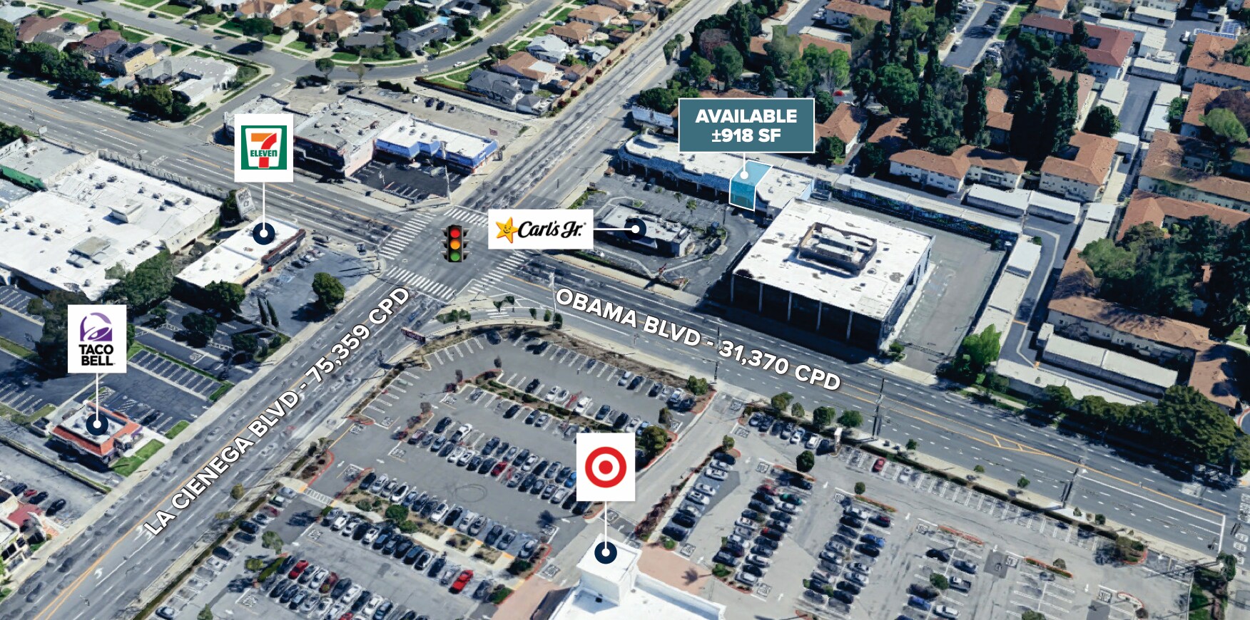 5800 Obama Blvd, Los Angeles, CA for lease Aerial- Image 1 of 16