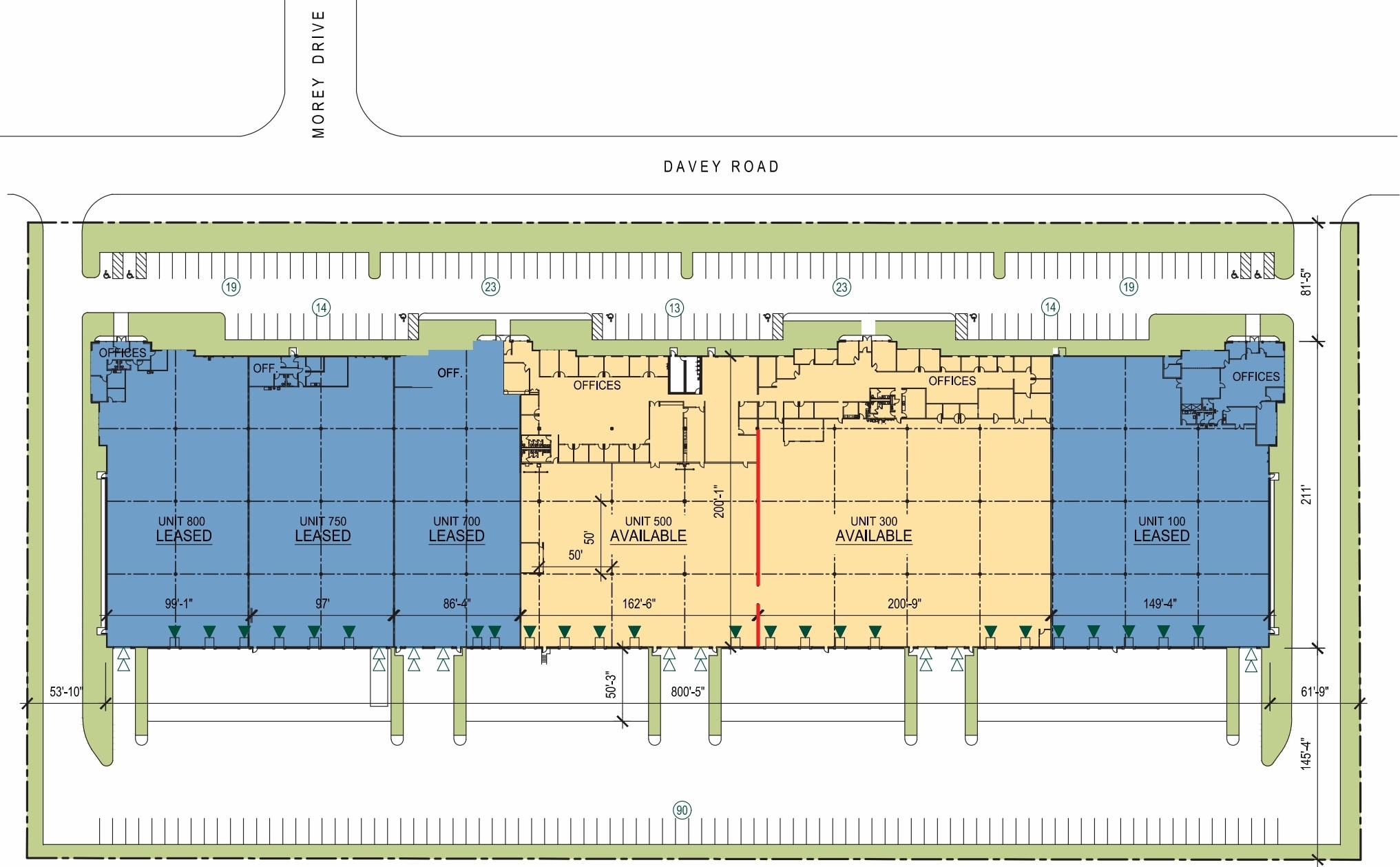 1401 Davey Rd, Woodridge, IL for lease Site Plan- Image 1 of 2