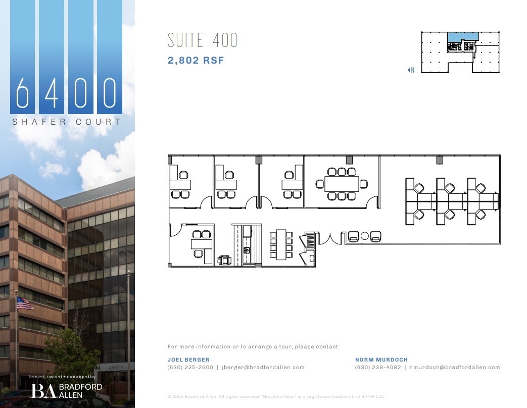 6400 Shafer Ct, Rosemont, IL for lease Floor Plan- Image 1 of 1