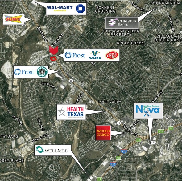 7180 Bandera Rd, San Antonio, TX à vendre - Photo du bâtiment - Image 2 de 11