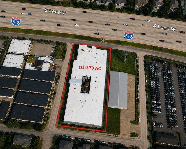 9603 Riddlewood Ln, Houston, TX for sale - Aerial - Image 2 of 2