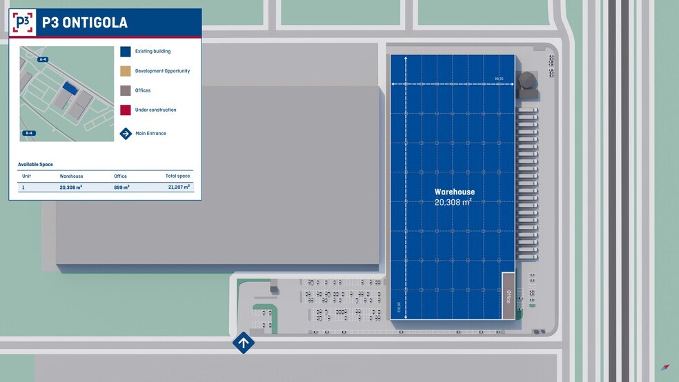 Calle Asia, 2, Ontígola, Toledo à louer - Plan d’étage type - Image 3 de 3