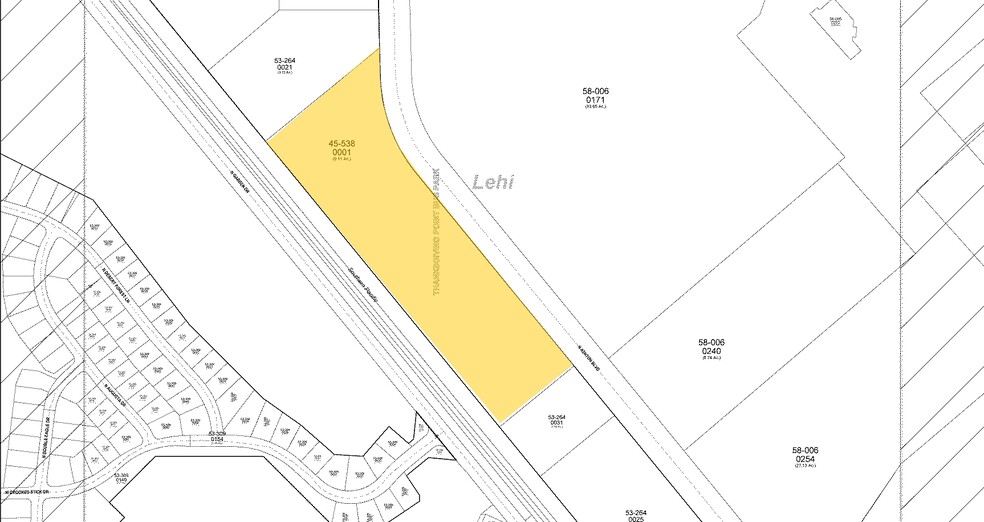 2901 N Ashton Blvd, Lehi, UT à louer - Plan cadastral - Image 2 de 5