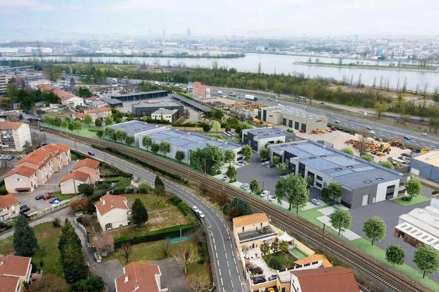 Office in OULLINS-PIERRE-BÉNITE for sale - Aerial - Image 1 of 13