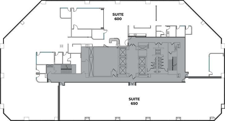 18100 Von Karman Ave, Irvine, CA à louer Plan d’étage- Image 1 de 1