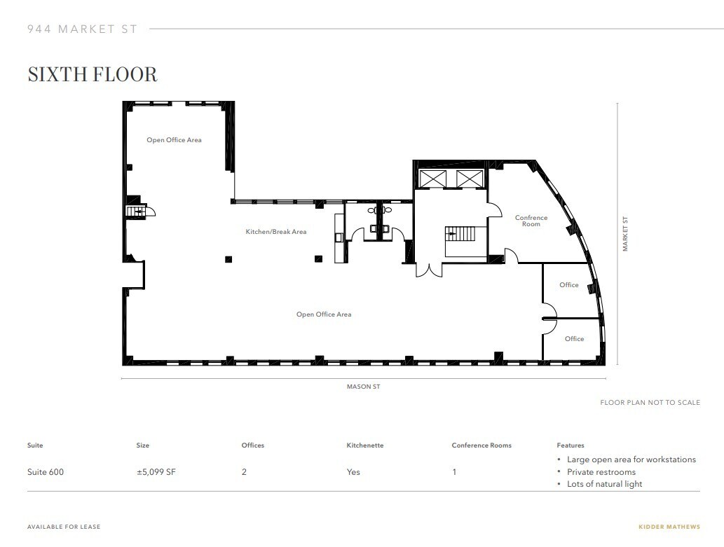 944 Market St, San Francisco, CA for lease Floor Plan- Image 1 of 1
