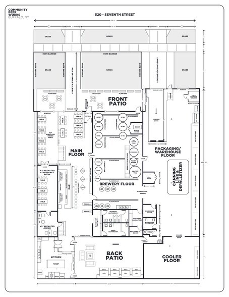 520 7th St, Buffalo, NY à louer - Plan de site - Image 1 de 20