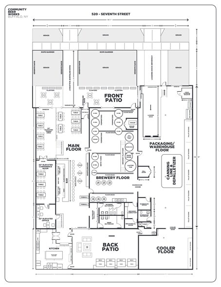 520 7th St, Buffalo, NY for lease - Site Plan - Image 1 of 20