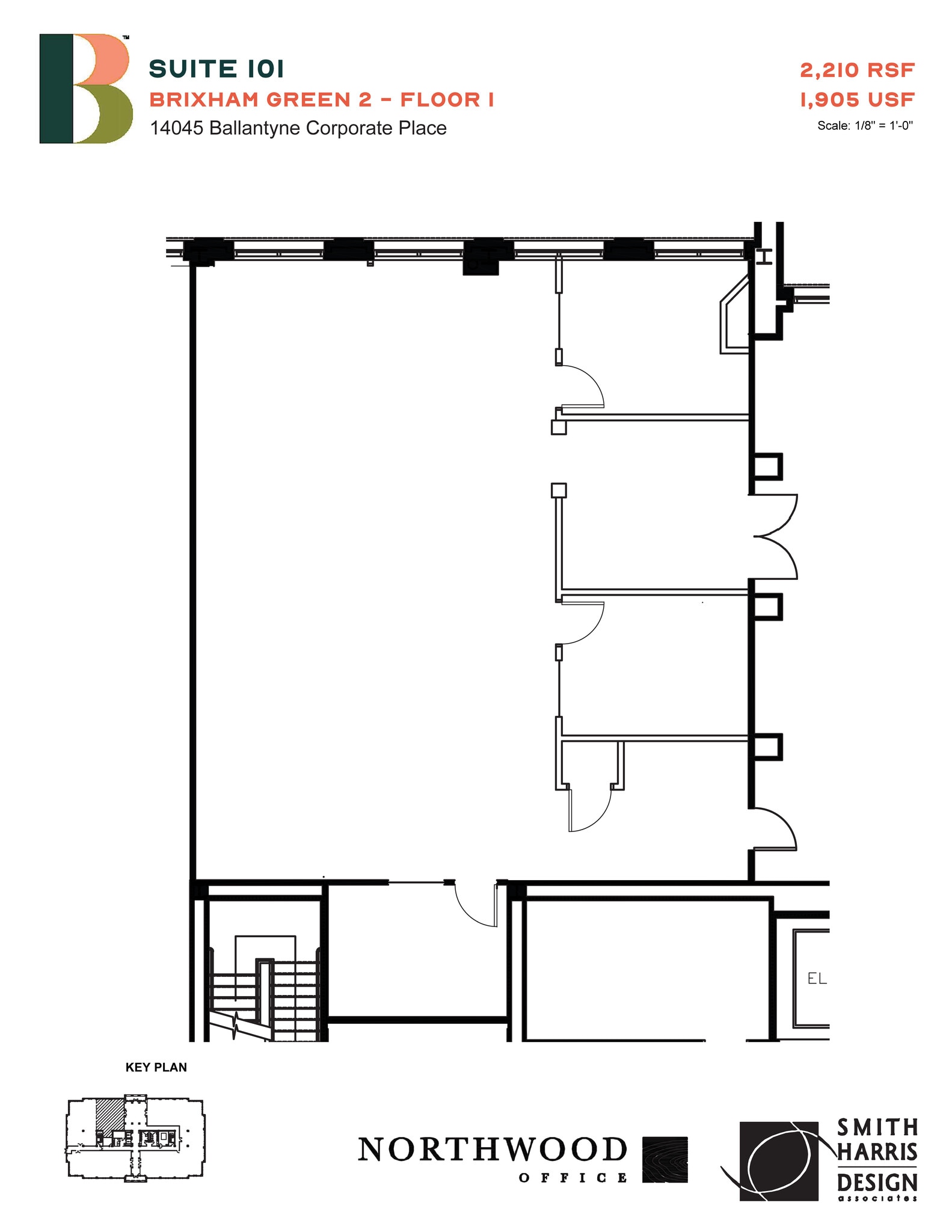 14045 Ballantyne Corporate Pl, Charlotte, NC à louer Plan d’étage- Image 1 de 1