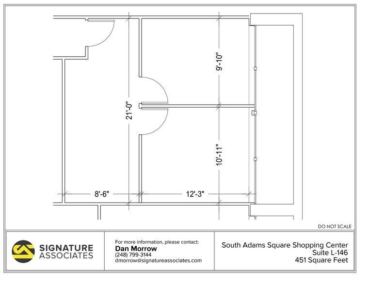 725 S Adams Rd, Birmingham, MI à louer - Plan d’étage - Image 2 de 35