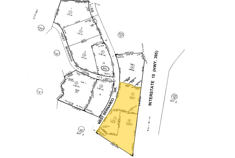 16835 W Bernardo Dr, San Diego, CA à louer - Plan cadastral - Image 2 de 5