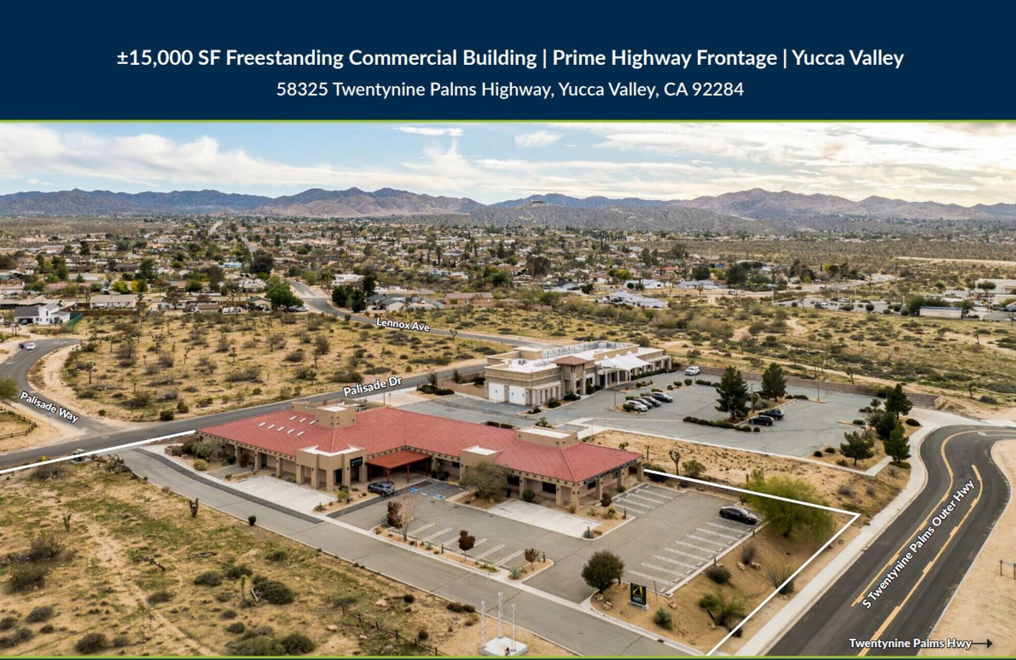 58325 Twentynine Palms Hwy, Yucca Valley, CA for lease Primary Photo- Image 1 of 7